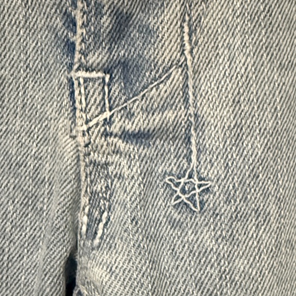 Women's 18th Amendment Hayworth Whitewash Light Blue Straight Leg Jeans - Picture 4 of 8